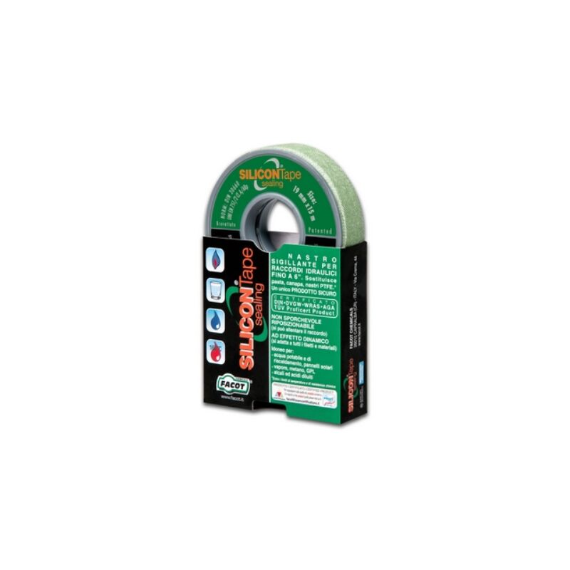 foto del prodotto nastro silicon tape h 14 mm x 15 m facot