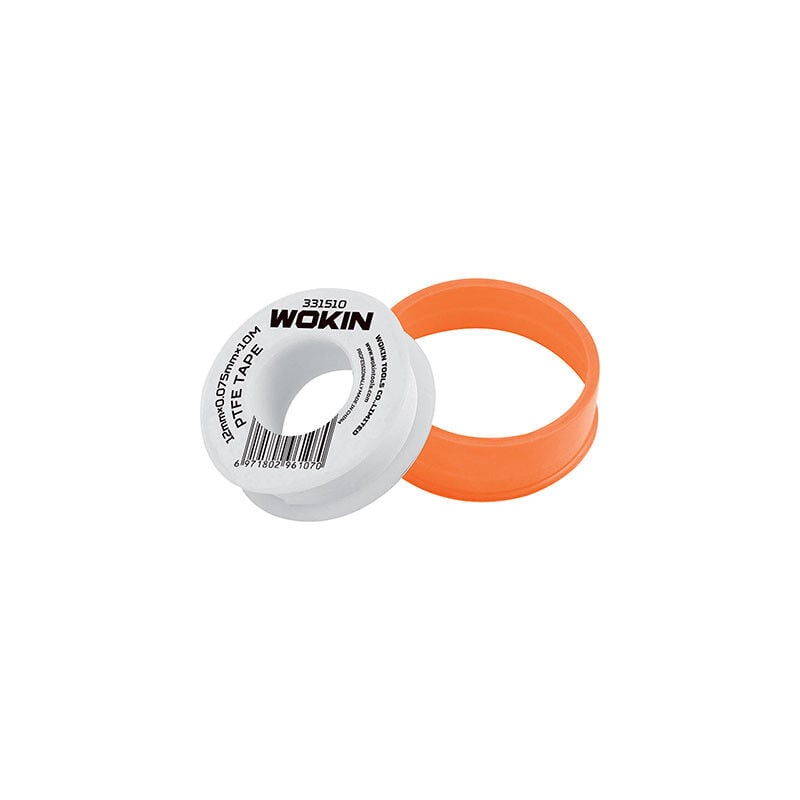 foto del prodotto nastro teflon x filetti 331510 wokin ptfe mm 12 mt 10