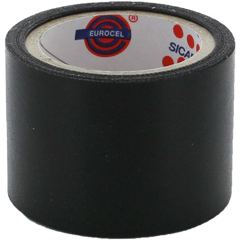 foto del prodotto nastro telato adesivo mm.38xml.2,70 nero 12 pz