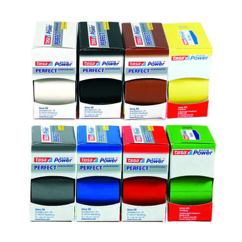 foto del prodotto nastro telato mm.38x2,7mt. colore blu