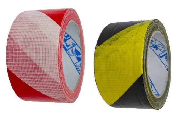 foto del prodotto nastro telato mm.50x25mt bianco rosso