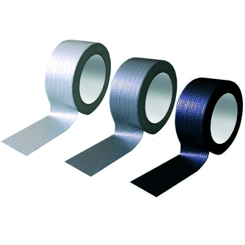 foto del prodotto nastro telato tipo america mm.50h. in rotoli da mt.10 colore nero