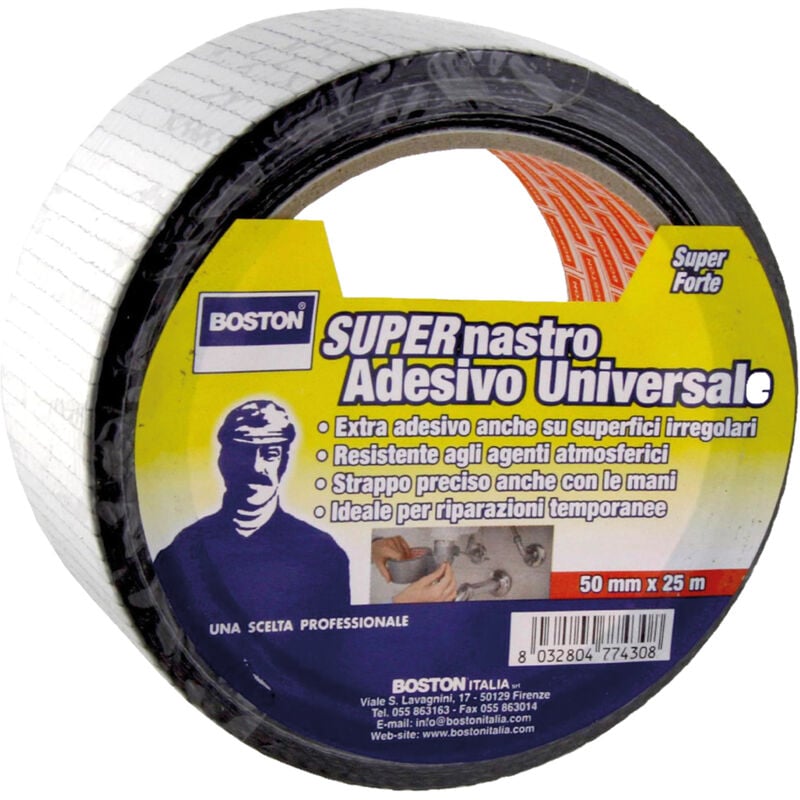 foto del prodotto nastro telato universale mm. 50 x 5 mt - bianco