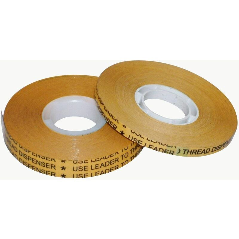foto del prodotto nastro tnt biadesivo in tessuto non tessuto reverse atg system a medio spessore 0,08mm dispenser atg700 packaging 8 rotoli 19mm x 33m x 0,08mm