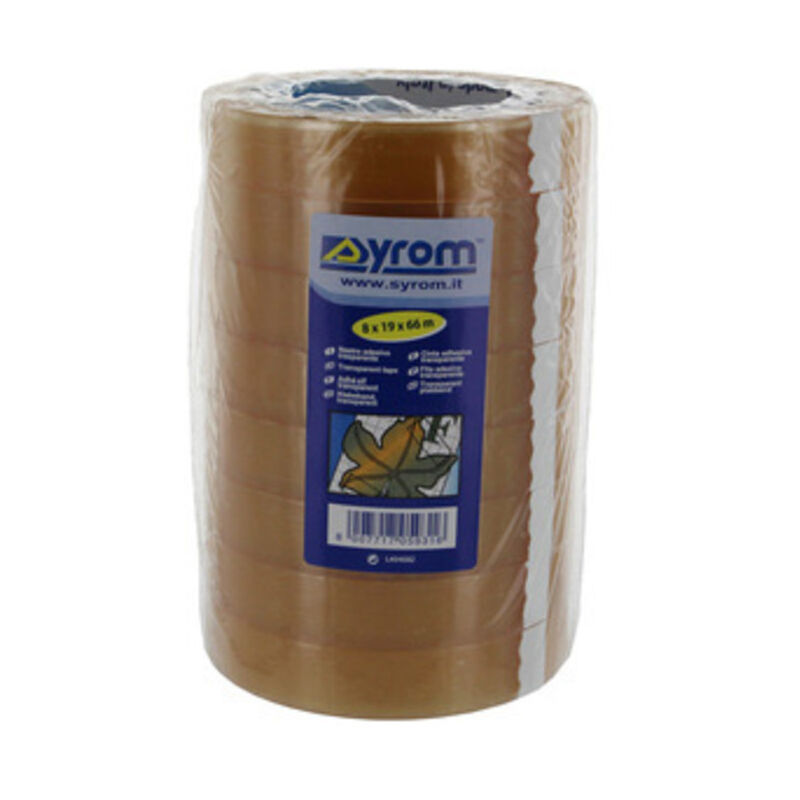 foto del prodotto nastro trasparente ppl 19x66. prezzo per 1 pezzo.