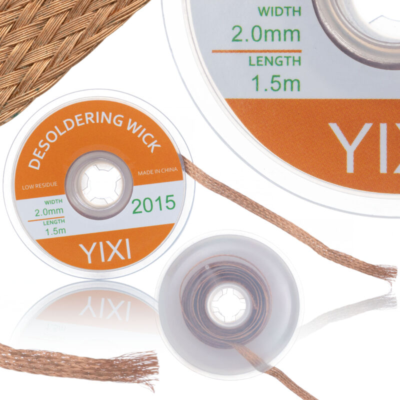 foto del prodotto nastro treccia dissaldante 2 mm x 1,5 m