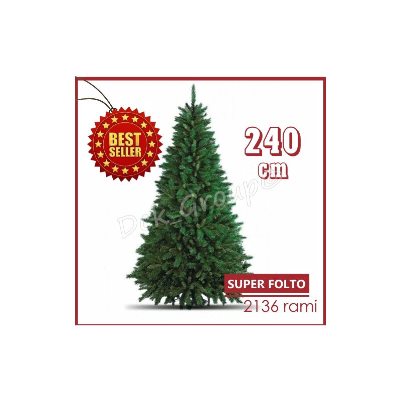 foto del prodotto natale albero folto verde 240cm maurer