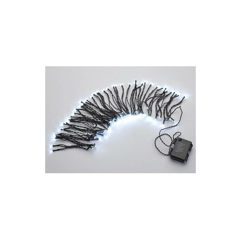 foto del prodotto natale luci 100 led 8 funzioni a batteria l.bianca maurer