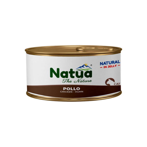 foto del prodotto natua natural cat adult in jelly cottura al vapore 150 gr pollo confezione da 24 pezzi cibo umido per gatti 1 ordine scegli lo sconto bzr5 bzr20 200 punti fedelt 