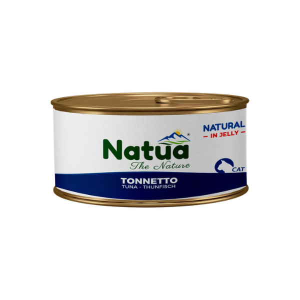 foto del prodotto natua natural cat adult in jelly cottura al vapore 150 gr tonnetto confezione da 24 pezzi cibo umido per gatti 1 ordine scegli lo sconto bzr5 bzr20 200 punti fedelt 