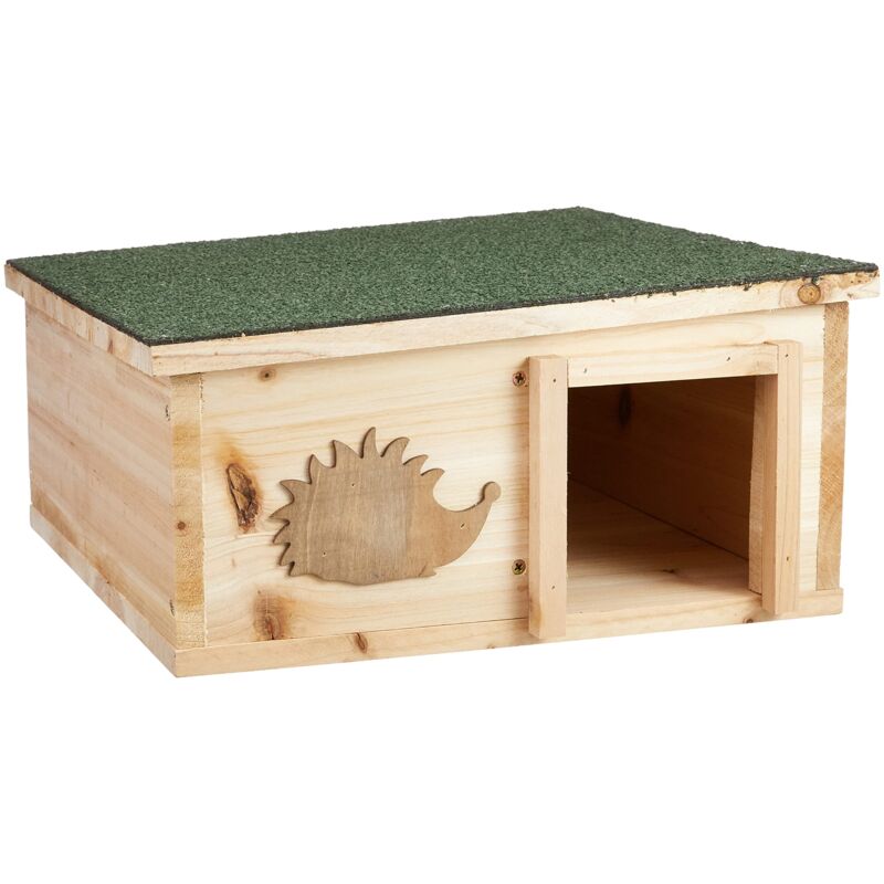 foto del prodotto natura casetta per ricci karlie, circa 40 x 40 x 19 cm, in legno di abete, colore naturale dehner