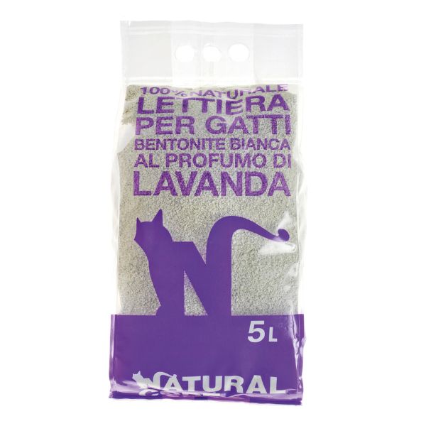 foto del prodotto natural code lettiera bentonite 5 litri lavanda lettiera agglomerante 1 ordine scegli lo sconto bzr5 bzr20 200 punti fedelt 