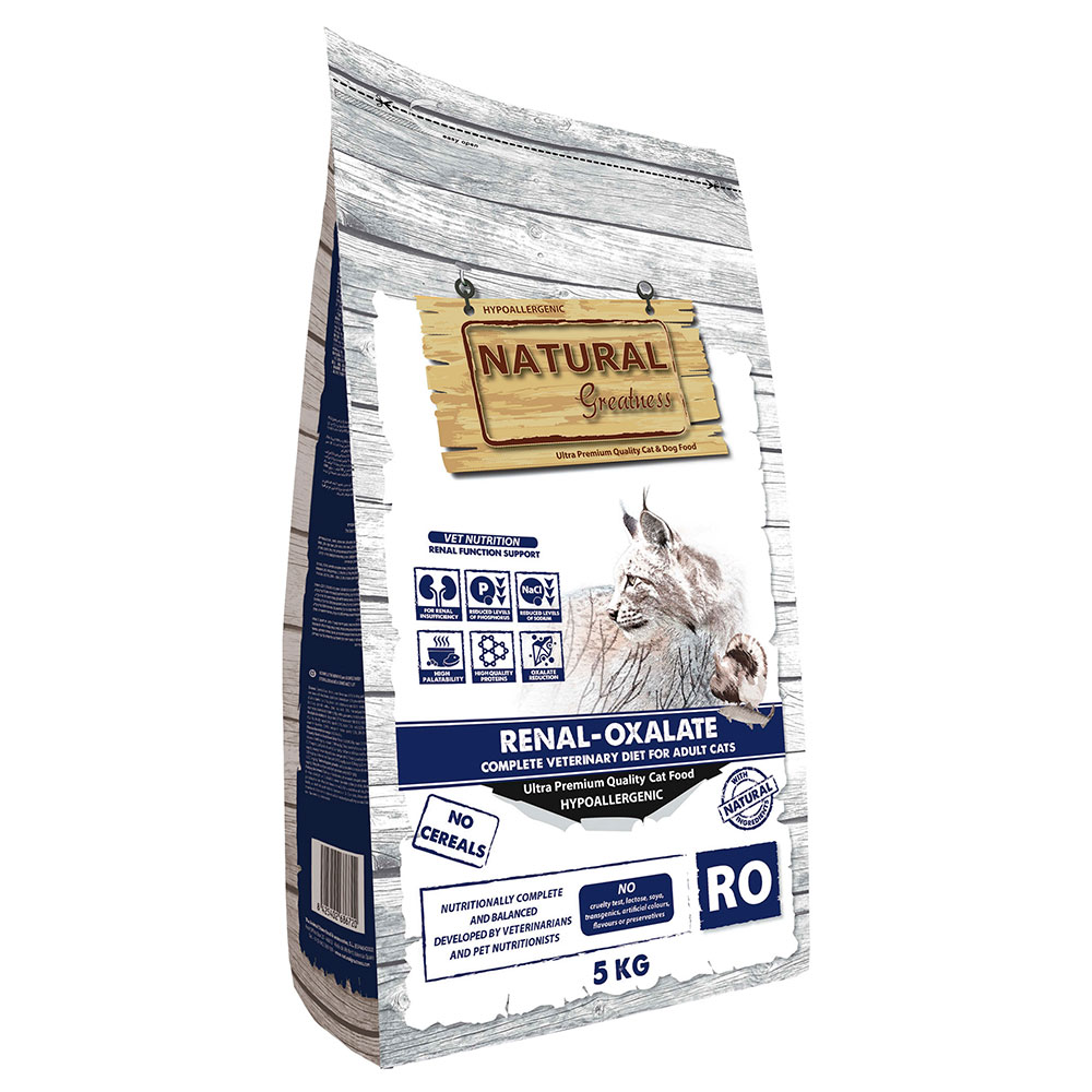 foto del prodotto natural greatness diet vet renal oxalate 5 kg
