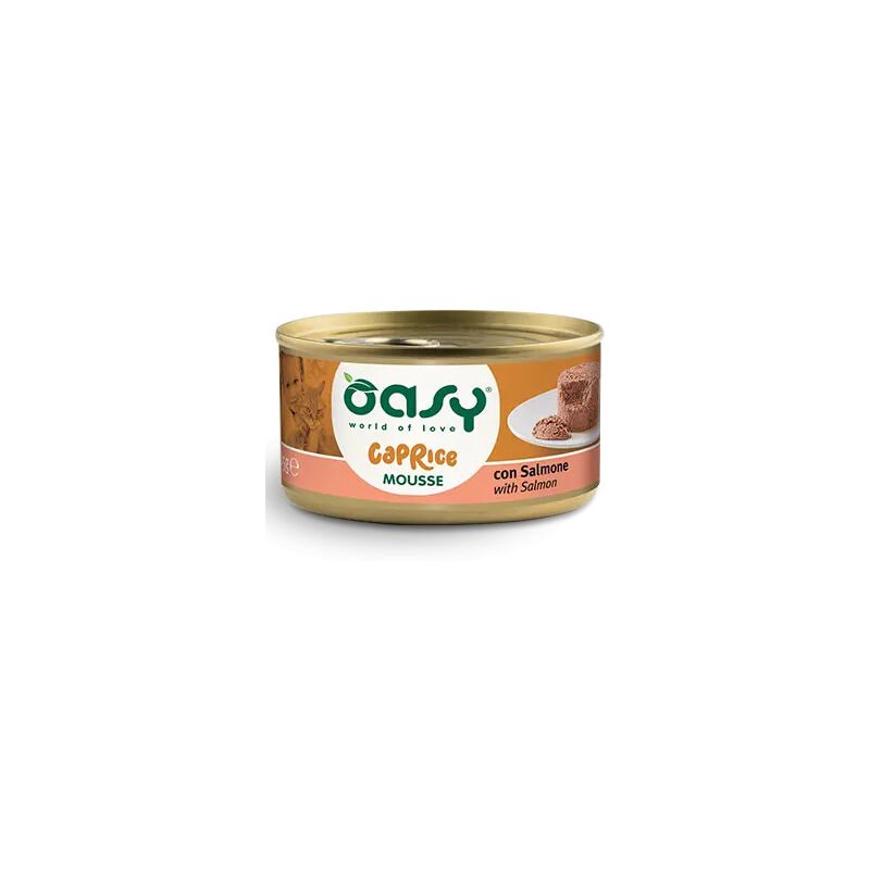 foto del prodotto natural mousse per gatto da 85 gr oasy