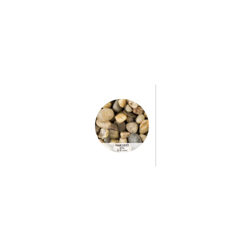 foto del prodotto natural pebbles 5 8mm mix deco