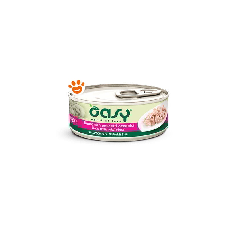foto del prodotto natural per gatto da 70g oasy