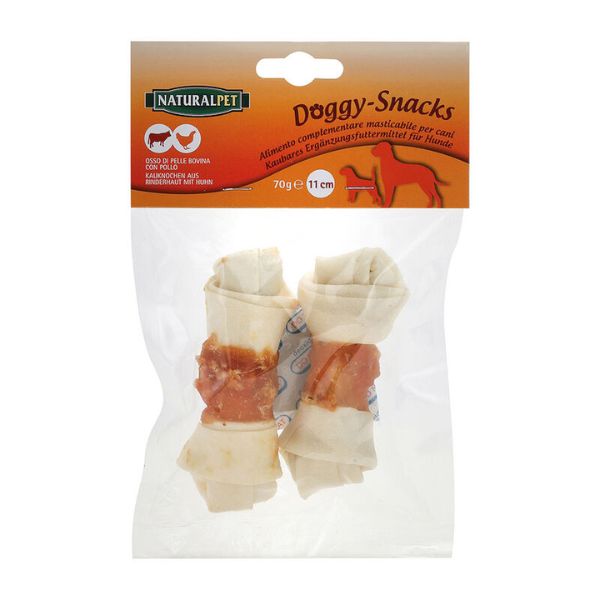 foto del prodotto naturalpet doggy snacks osso annodato pollo e bovino 2 snack osso da 11 cm 1 ordine scegli lo sconto bzr5 bzr20 200 punti fedelt 