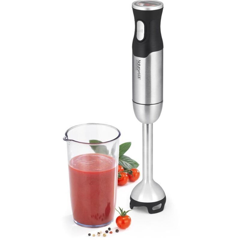 foto del prodotto naturamix immersione.1000w.6access.acciaio inox nero power1000