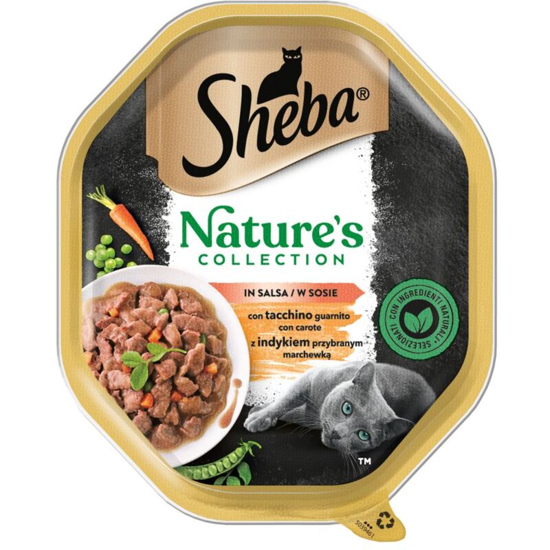 foto del prodotto nature s collection 85gr tacchino e carote sheba