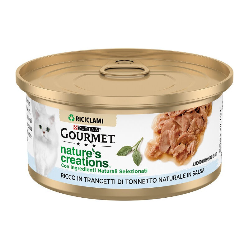 foto del prodotto nature s creations trancetti di tonno da 70 gr gourmet