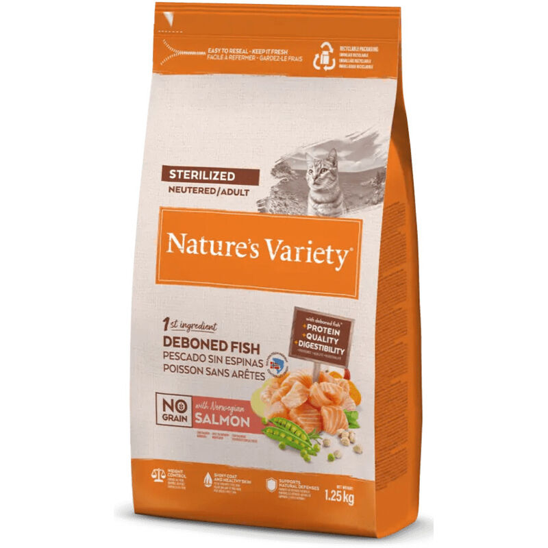 foto del prodotto nature s variety original per gatti adult sterilzed neutered al