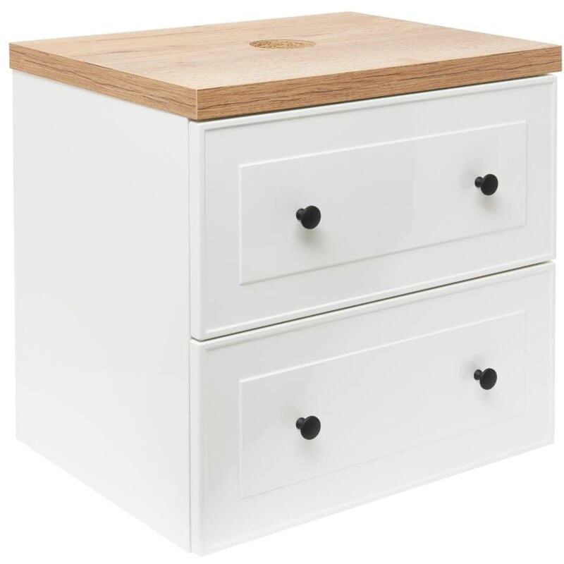foto del prodotto naturel mobile bagno natural forli 60x45x46 cm bianco forli60bid 