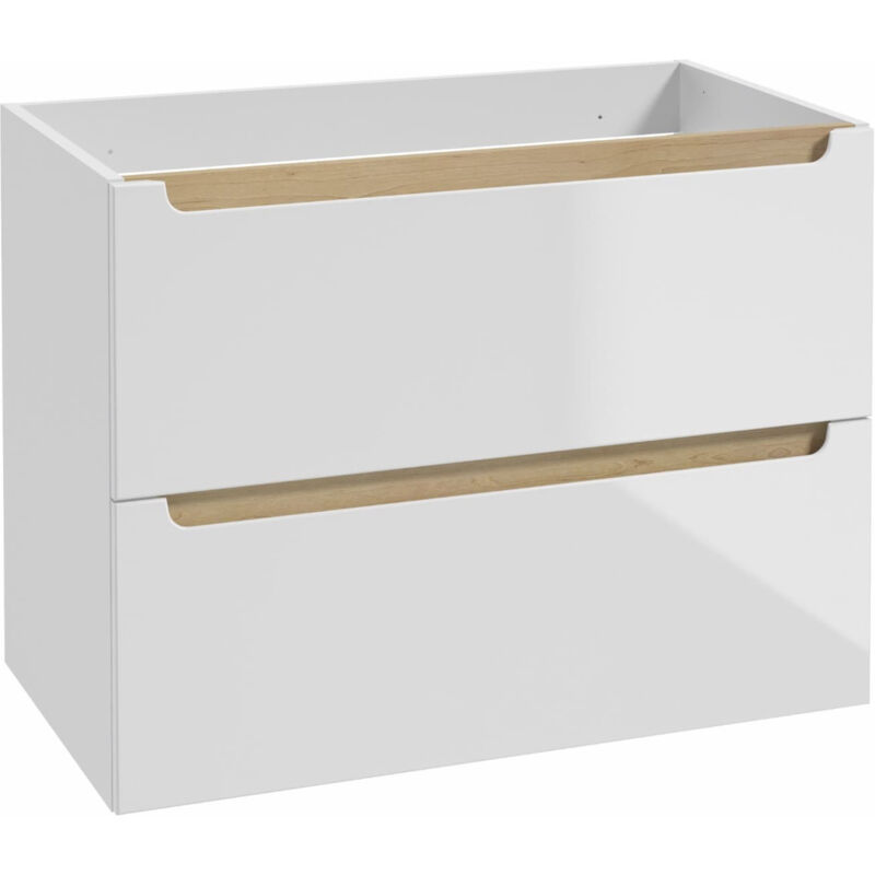 foto del prodotto naturel mobile bagno supplementare stilla 80x60x45 cm bianco stillab08002 