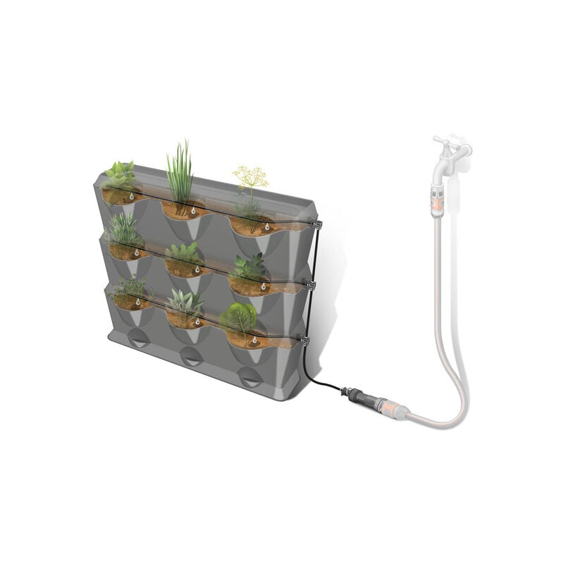 foto del prodotto natureup kit di irrigazione per set verticale 13156-20 - gardena