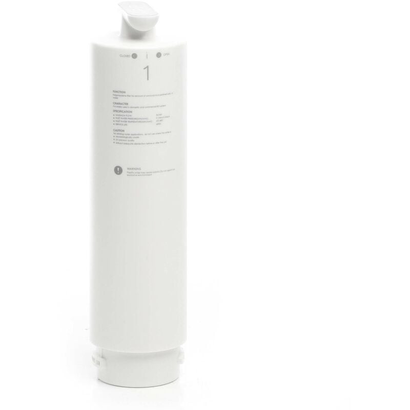 foto del prodotto naturewater filtro a sedimenti pp pad2 con filtrazione 5 cartuccia filtrante in pp per sedimenti