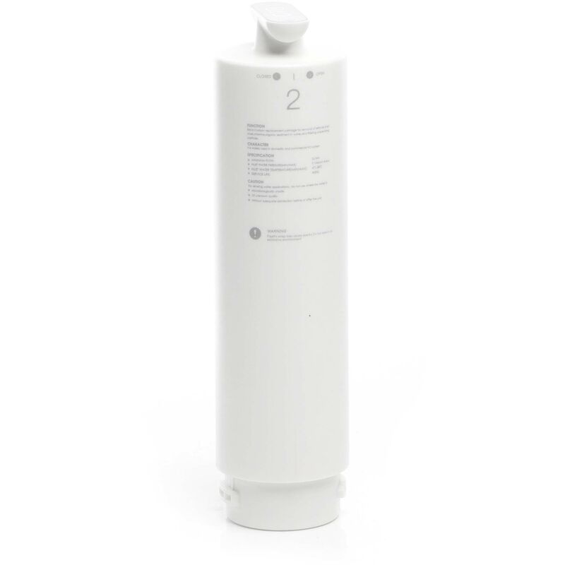 foto del prodotto naturewater filtro di granuli di carbone attivo cto pad2, cartuccia per filtrazione meccanica acqua