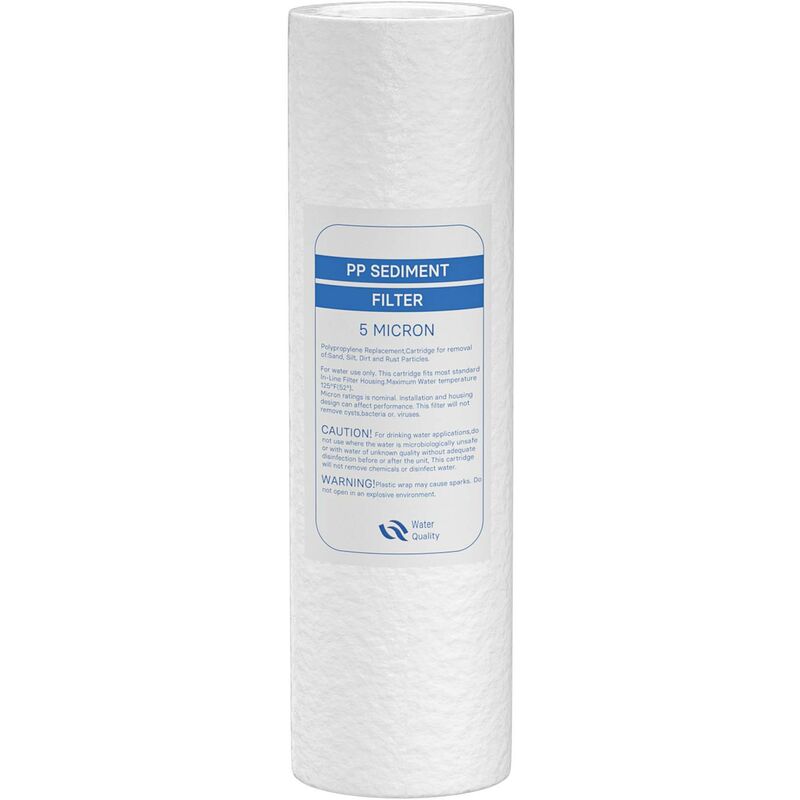 foto del prodotto naturewater filtro per sedimenti 10 254 mm 5 pp osmosi inversa cartuccia filtrante acqua