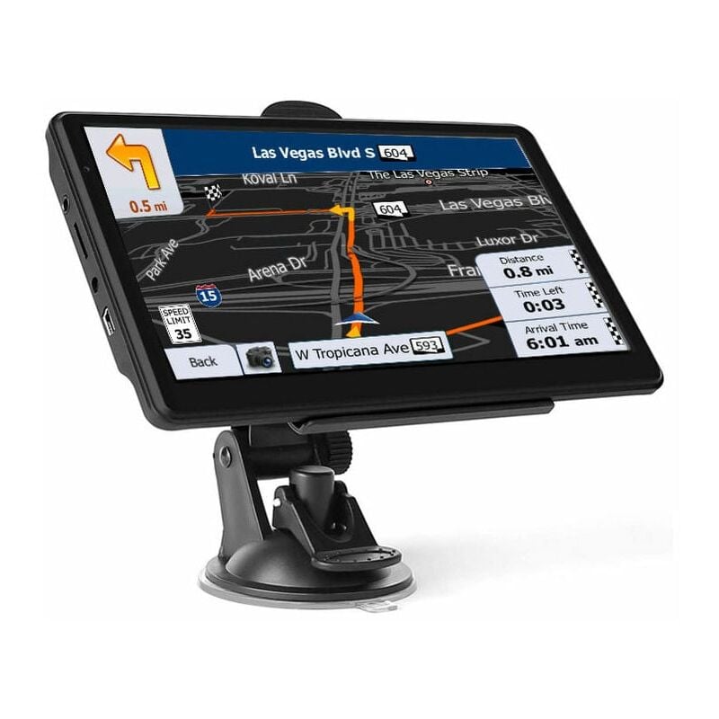 foto del prodotto navigatore di navigazione gps per camion per auto con touch screen da 7 pollici sat 8 gb 256 mb sistema di navigazione gps per camper automatico cavo
