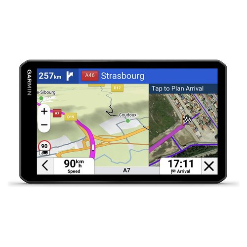 foto del prodotto navigatore gps garmin 010 02924 15 dezl lgv720 black