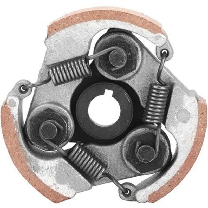 foto del prodotto nb411 accessori per tosaerba in alluminio di alta qualit , in pelle rossa, frizione per tosaerba lablanc