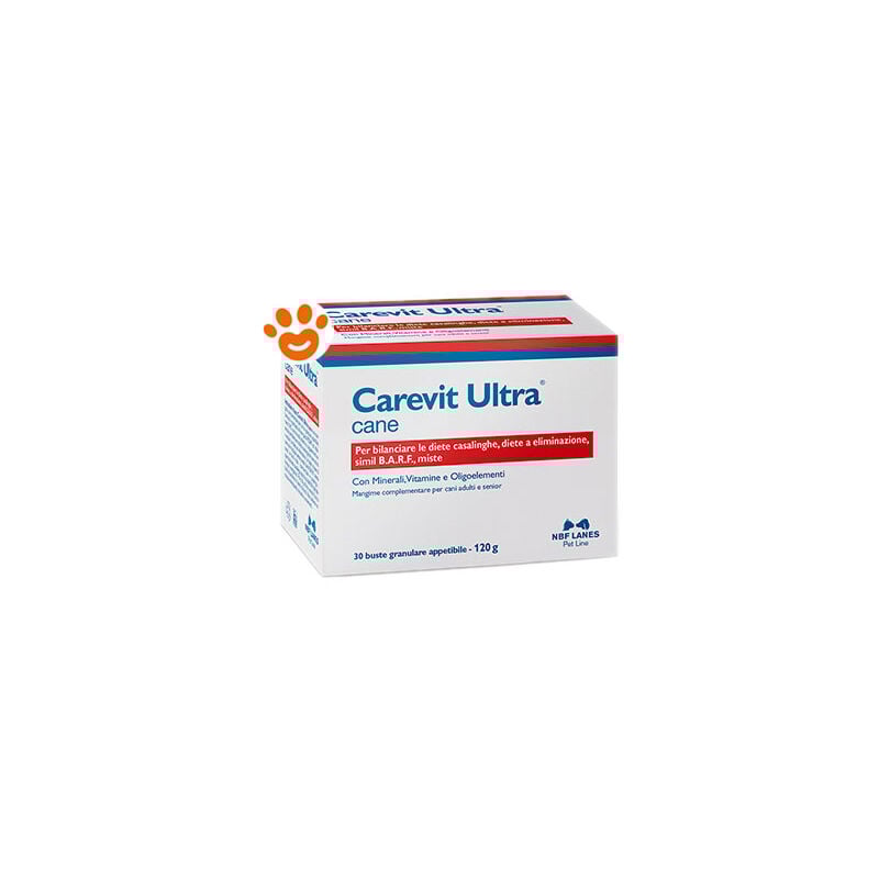 foto del prodotto nbf lanes dog carevit ultra granulare lanes dog carevit ultra granulare confezione da 30x4 gr