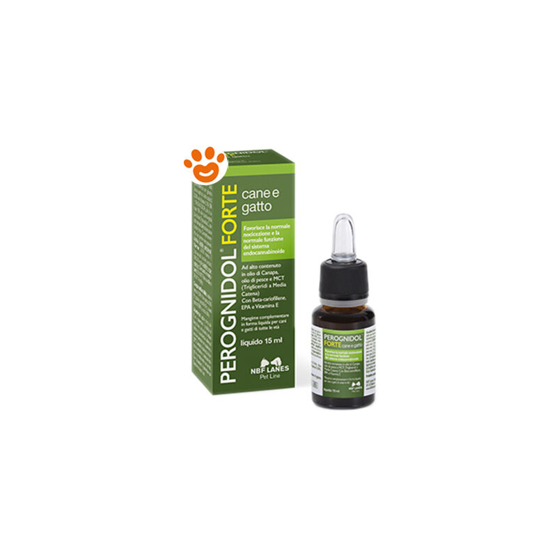 foto del prodotto nbf lanes dog e cat perognidol forte gocce lanes dog e cat perognidol forte gocce confezione da 15 ml