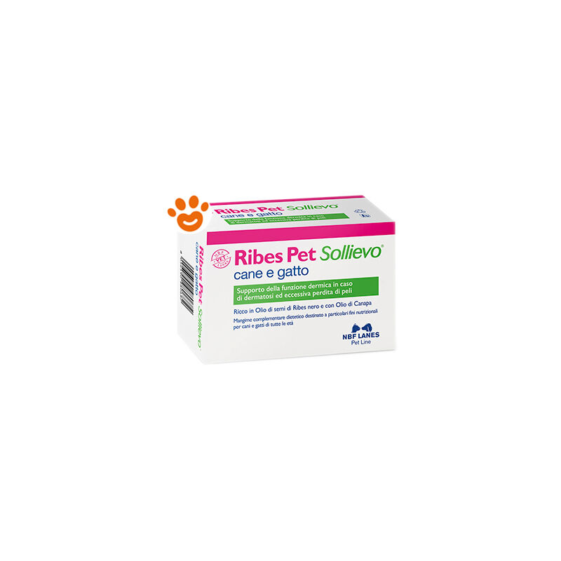 foto del prodotto nbf lanes dog e cat ribes pet sollievo lanes dog e cat ribes pet sollievo confezione da 60 perle