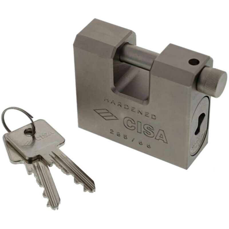 foto del prodotto nbrand cisa 2855l lucchetto corazzato monobl antic 66 mm