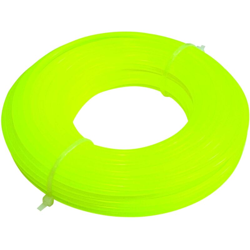 foto del prodotto nbrand globex filo pentabolato per decespugliatore bobina col. giallo mm. 3,0x100 mt.