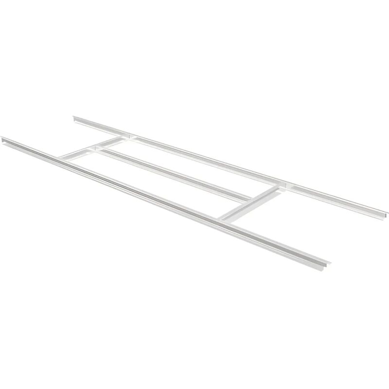 foto del prodotto nbrand kit di fondazione per casetta da giardino 203x117 cm acciaio zincato