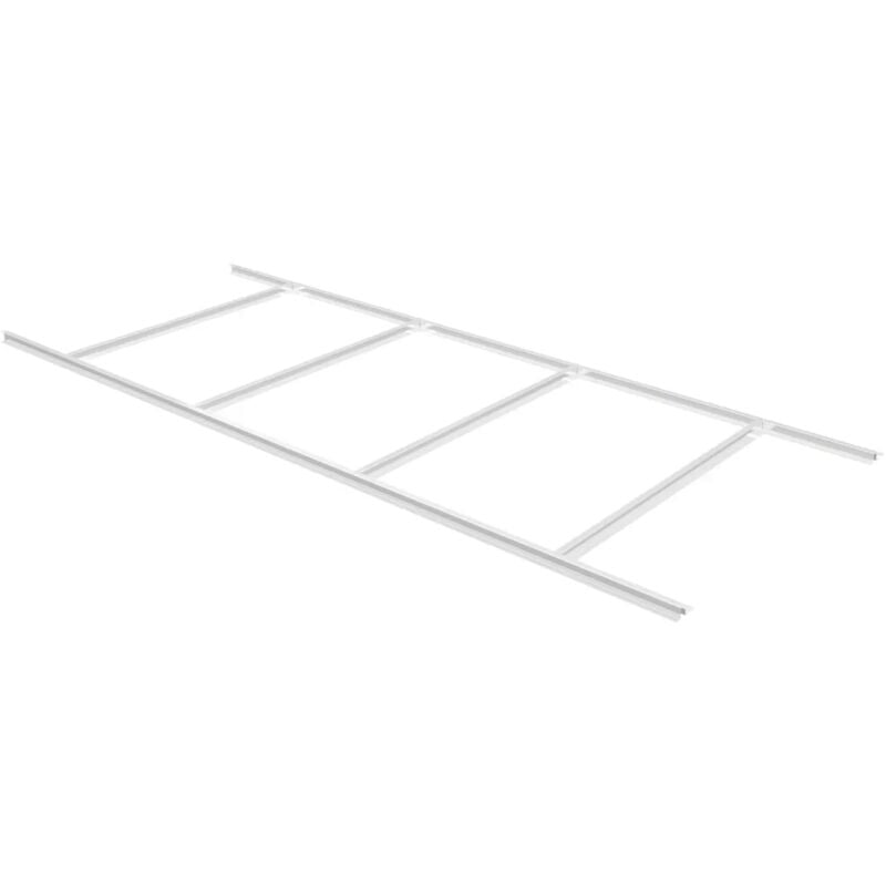 foto del prodotto nbrand kit di fondazione per casetta da giardino 267x181 cm acciaio zincato