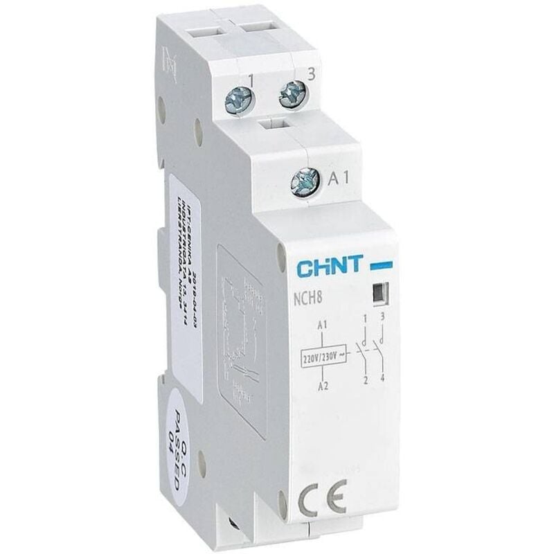 foto del prodotto nch8-20.20 24 - contattore modulare 20a 2na 24vac 256051 - chint