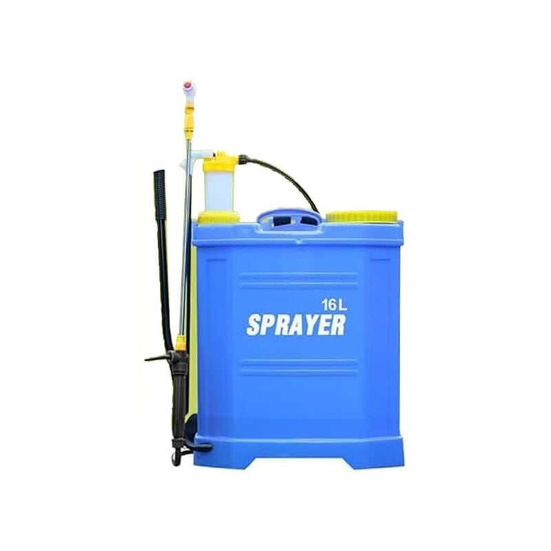 foto del prodotto nebulizzatore a pressione con indicatore di livello zaino 16l spray, solfato, acqua frutteto e giardino