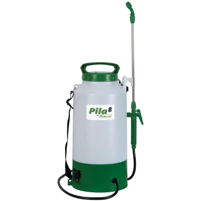 foto del prodotto nebulizzatore elettrico a batteria ribimex prp081e con serbatoio in polipropilene, 8 litri
