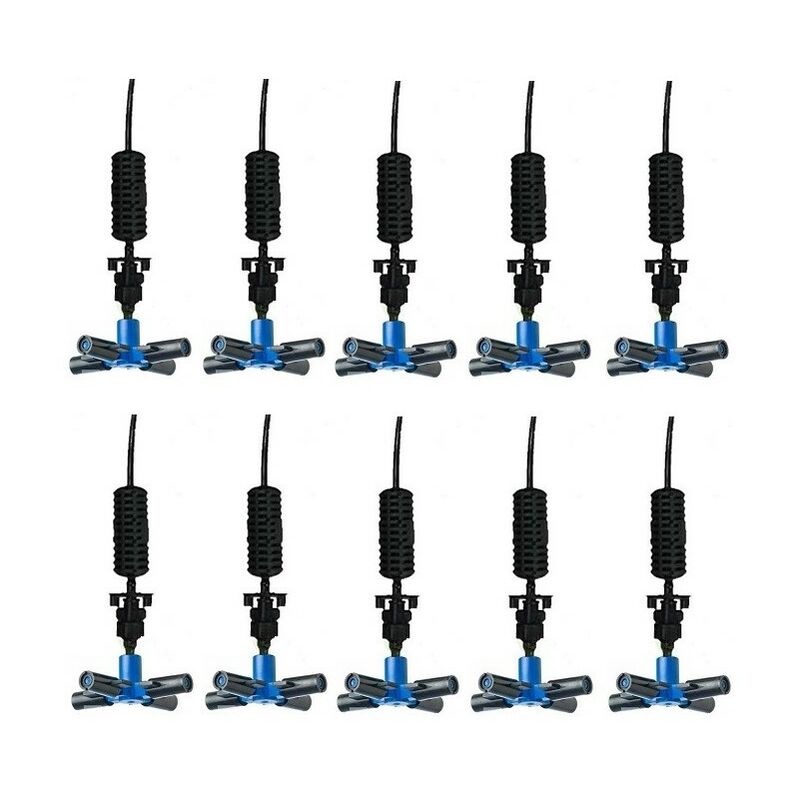 foto del prodotto nebulizzatore nebulizzatore a 4 uscite, sistema di raffreddamento professionale. confezione da 10 unit . offerta esclusiva