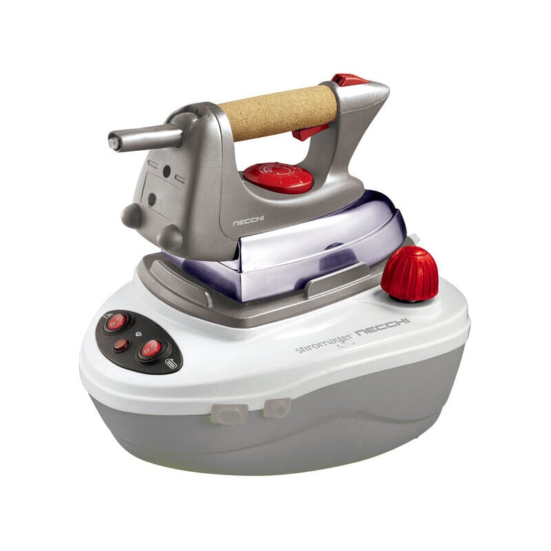 foto del prodotto necchi ns club300g ferro da stiro a caldaia 2000 w 0,7 l alluminio argento