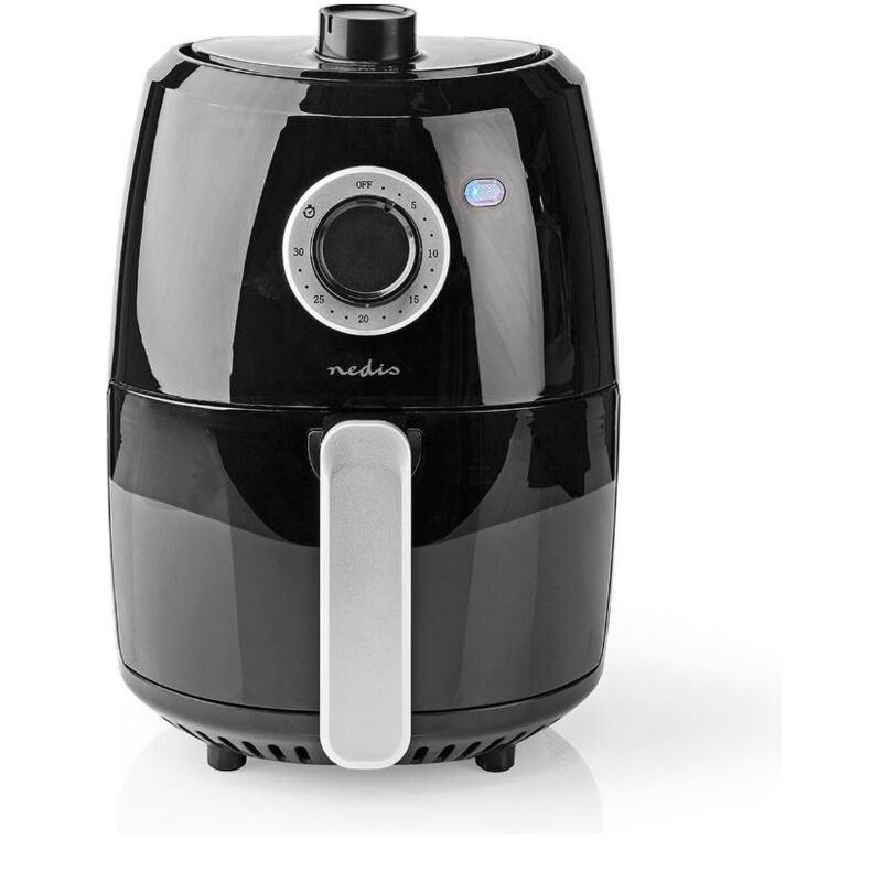 foto del prodotto nedis friggitrice senza olio 100w nera kaaf120fbk