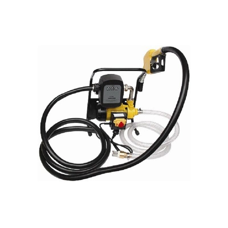 foto del prodotto nedlp 19 pompa carburante gasolio, pompa di trasferimento diesel 230v 40l min con valvola di non ritorno e filtro varan motors