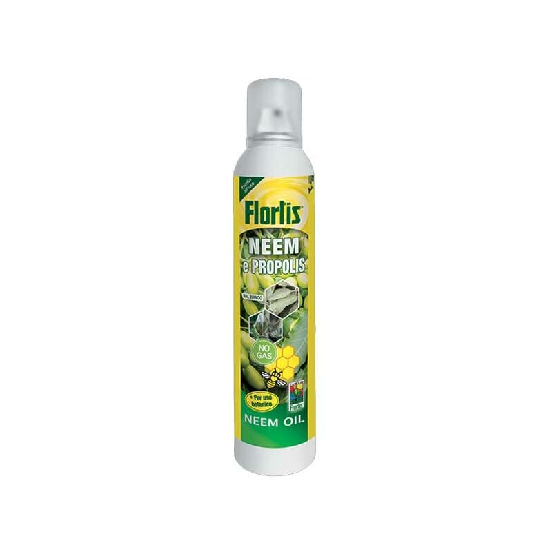 foto del prodotto neem propolis spray 250 ml flortis contro oidio o mal bianco