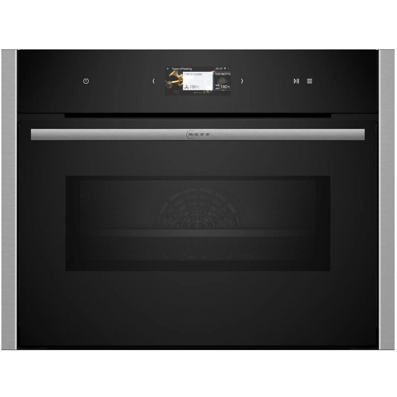 foto del prodotto neff forno combinato integrato mo 45l acciaio inox c24ms31n0